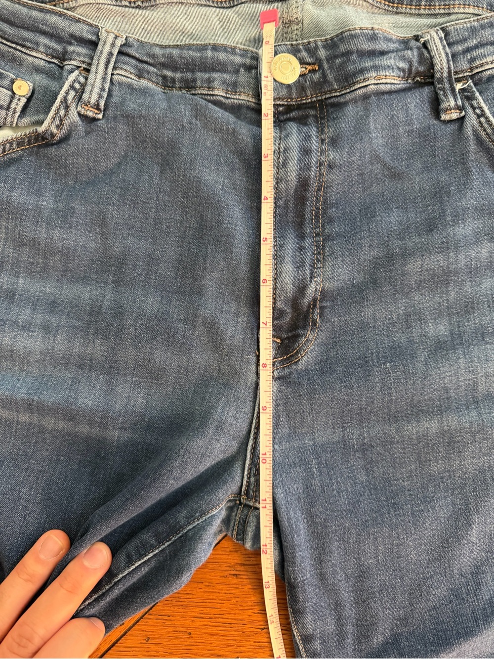 Mavi Zach Men’s Straight Leg Stretch Jeans Blue 38x29 - Picture 6 of 8